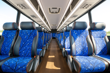 Lake Elsinore Charter Bus Inside
