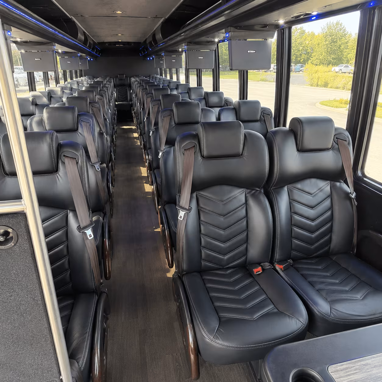 lake elsinore employee transportation onboard seating